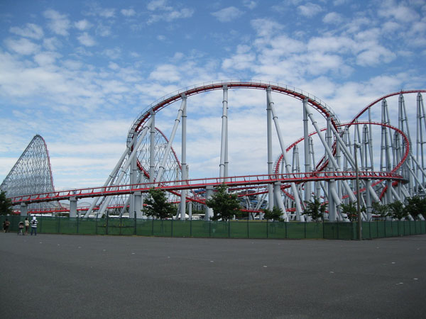 Steel Dragon 2000 Nagashima Spa Land Japan roller coaster